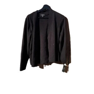 ALFANI size small zip up sweatshirt, nwt